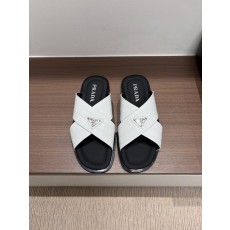 프라다 남성 크로커무늬 소가죽 슬리퍼 001-227746