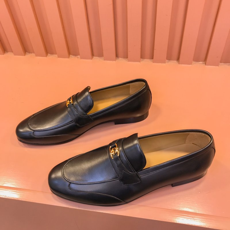 Gucci 오리지널 소가죽 안감 가죽 구두 001-227757