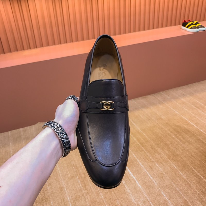 Gucci 오리지널 소가죽 안감 가죽 구두 001-227757