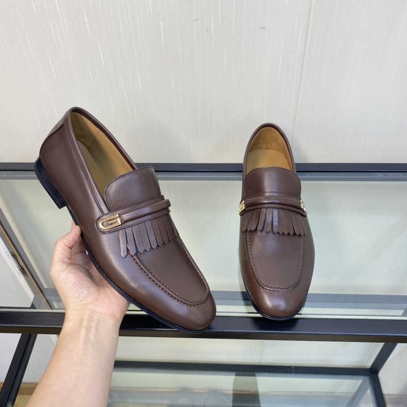 GUCCI 고품질 가죽 태슬 로퍼 슈즈 001-227767