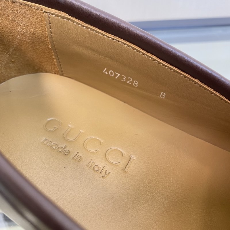 GUCCI 고품질 가죽 태슬 로퍼 슈즈 001-227767