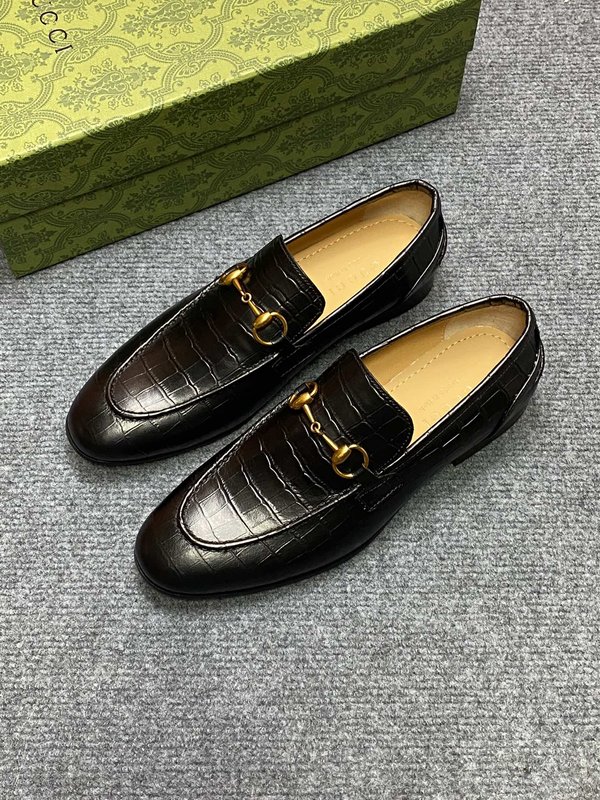 GUCCI 구찌 가죽 바닥 수입 소가죽 구두 001-227772