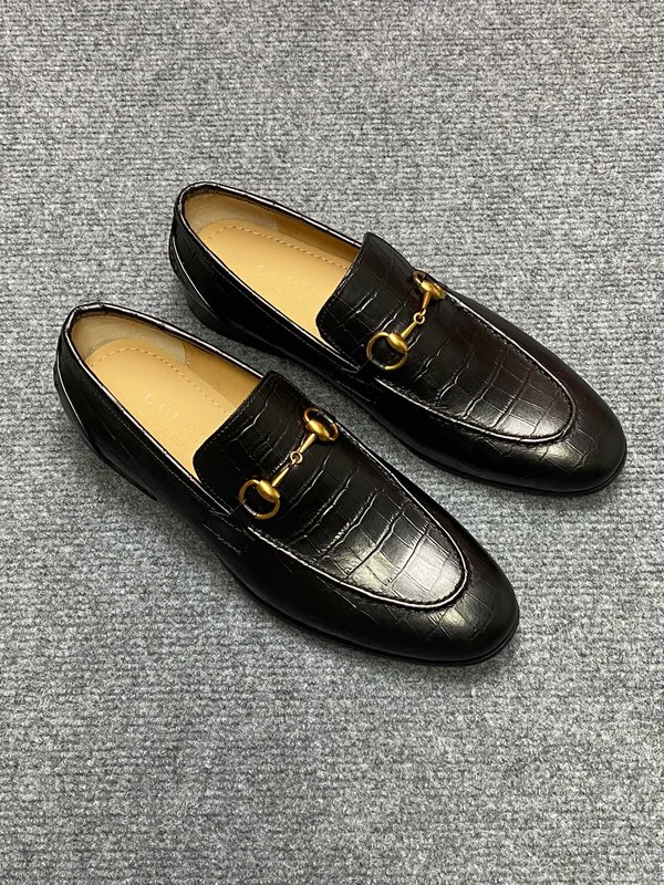 GUCCI 구찌 가죽 바닥 수입 소가죽 구두 001-227772