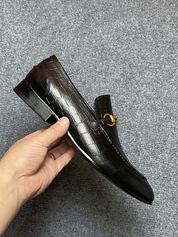 GUCCI 구찌 가죽 바닥 수입 소가죽 구두 001-227772