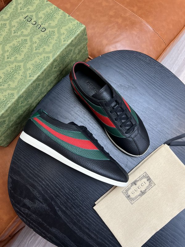 Gucci 빈티지 캐주얼 운동화 남성화 001-227775