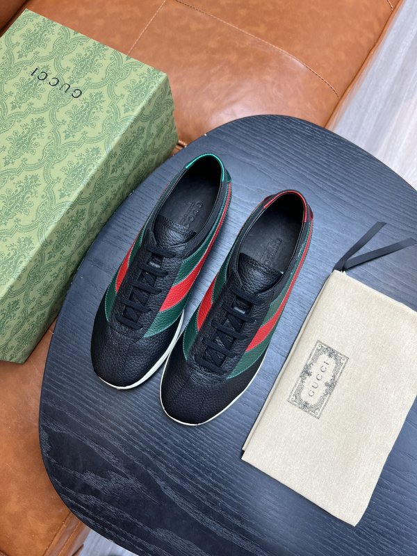 Gucci 빈티지 캐주얼 운동화 남성화 001-227775