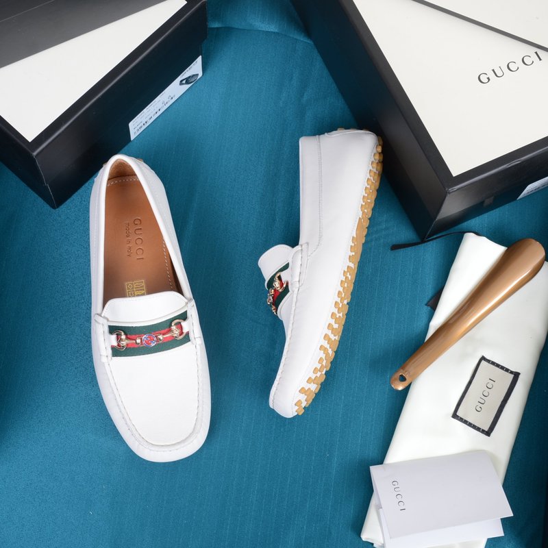 GUCCI 신상 수입 소 가죽 드라이빙 슈즈 001-227776