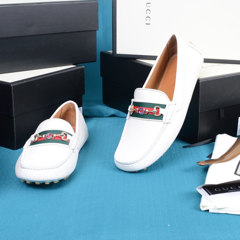 GUCCI 신상 수입 소 가죽 드라이빙 슈즈 001-227776