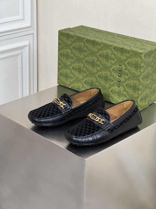 Gucci 남성 수입 가죽 드라이빙 슈즈 001-227787