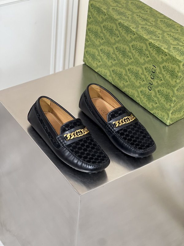 Gucci 남성 수입 가죽 드라이빙 슈즈 001-227787