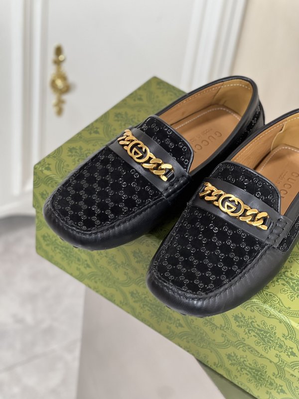 Gucci 남성 수입 가죽 드라이빙 슈즈 001-227787