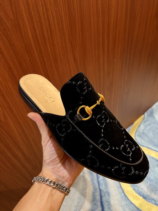 GUCCI 남성 여름 뮬 슬리퍼 001-227789
