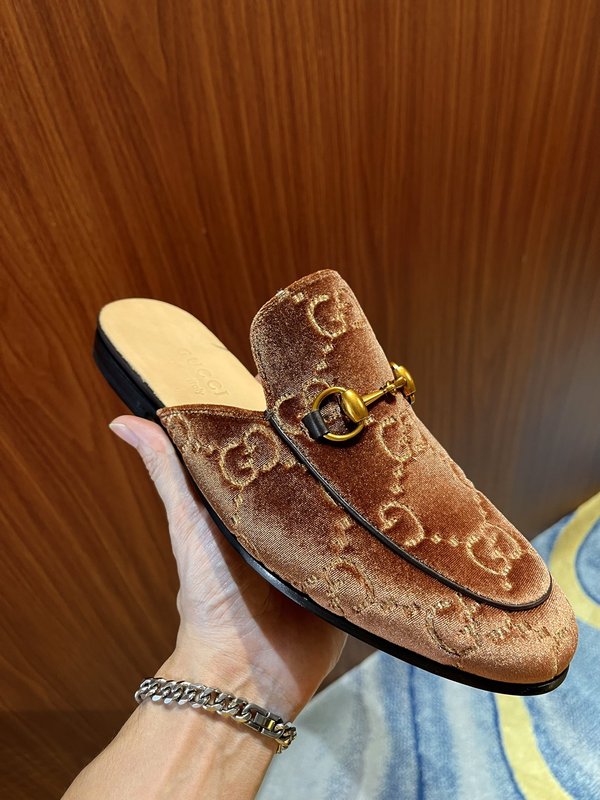 GUCCI 남성 여름 뮬 슬리퍼 001-227789