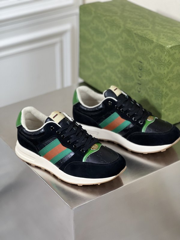 Gucci 고급 남성 스포츠 캐주얼 슈즈 001-227794