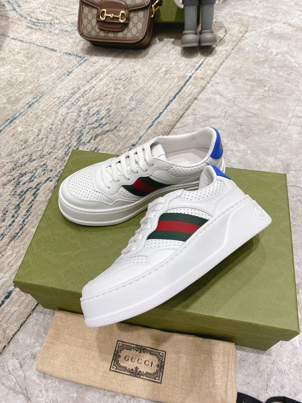 Gucci 구치 커플 화이트 운동화 001-227798