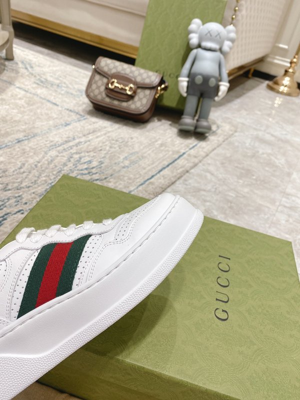 Gucci 구치 커플 화이트 운동화 001-227798