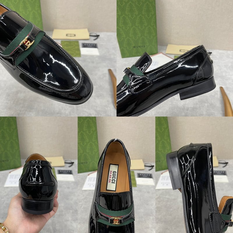 GUCCI 말비트 장식 남성 로퍼 001-227807