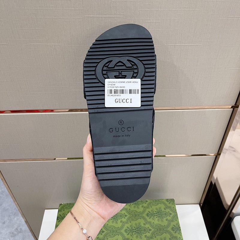GUCCI 정품 신규 두꺼운 바닥 슬리퍼 001-227812
