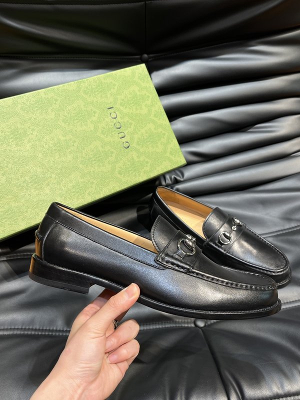 GUCCI 남성 정장 캐주얼 가죽 신발 001-227883