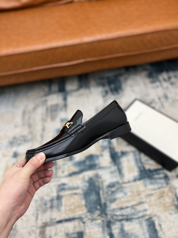 Gucci 남성 정장 로퍼 소가죽 더블 G 로고 001-227887
