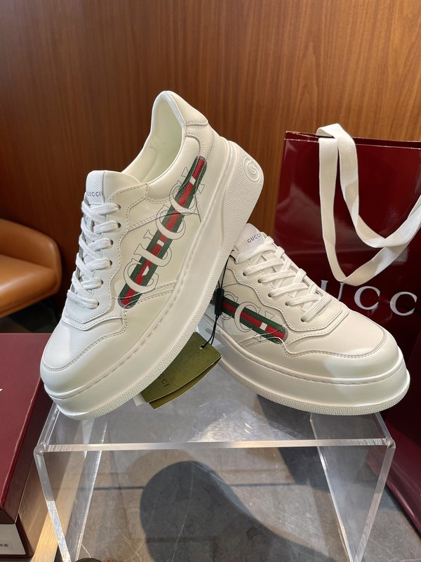 GUCCI 구찌 남녀공용 두꺼운 바닥 운동화 001-227894