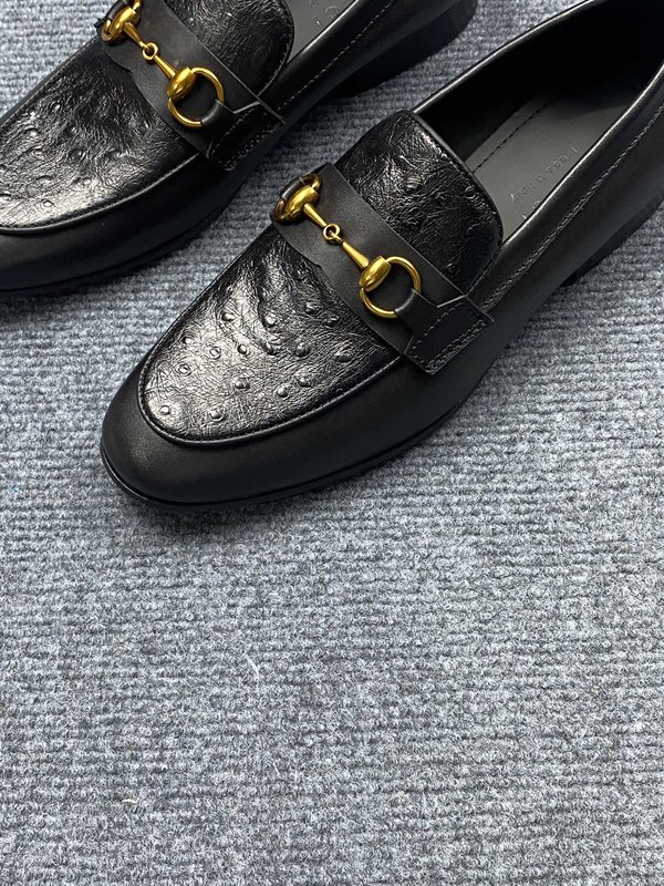 구찌 Gucci 하이엔드 수제 가죽 구두 001-227896