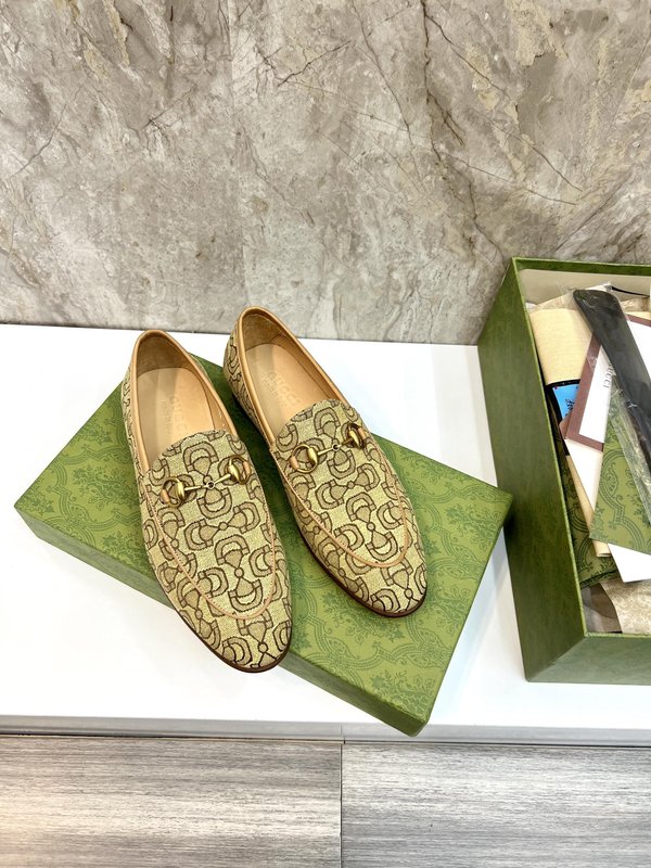 GUCCI 구찌 남성 패션 캐주얼 가죽 신발 001-227897