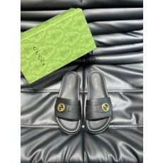 Gucci 남성 여름 소가죽 슬리퍼 001-227902