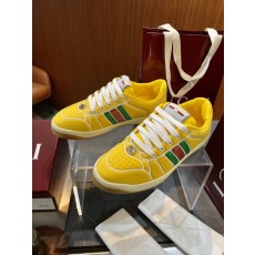 GUCCI Screener 남성 웹 스트라이프 운동화 001-227907