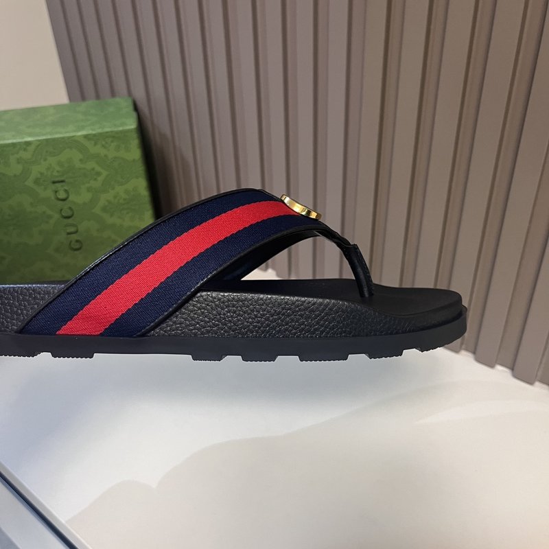 Gucci 남성 여름 PVC 슬리퍼 골드 버클 001-227912