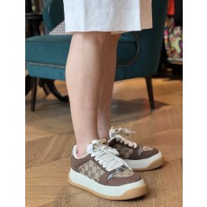 GUCCI Screener 두꺼운 밑창 패디 슈즈 001-227922