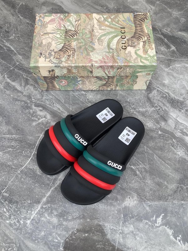 GUCCI 남성 GG 패턴 슬리퍼 001-227924