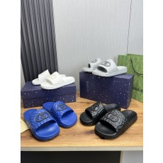 구찌 오리지널 자카드 두꺼운 바닥 슬리퍼 001-227934