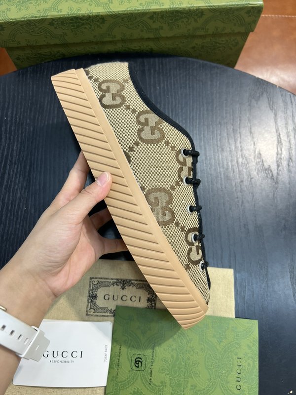 Gucci 커플 캔버스 운동화 001-227943