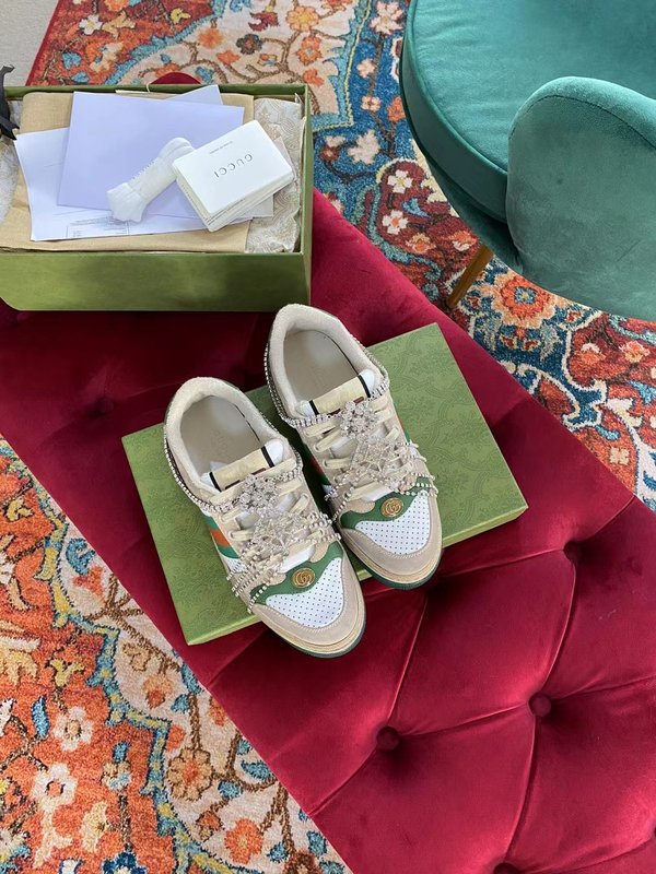Gucci 2022 구찌 더티 스니커즈 크리스탈 체인 001-227944
