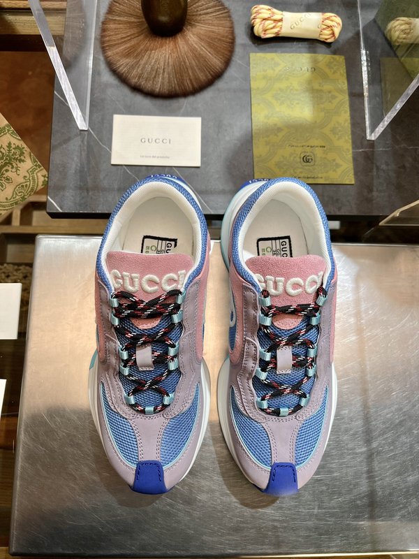 Gucci Run 커플 운동화 2023 년 신상 001-227946