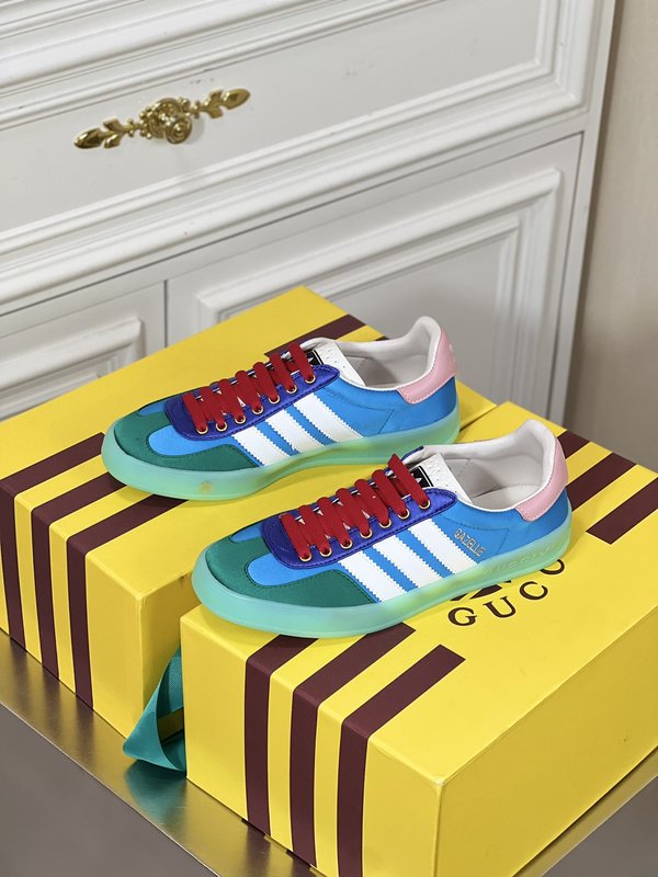 adidas x Gucci Gazelle 커플 운동화 001-227952