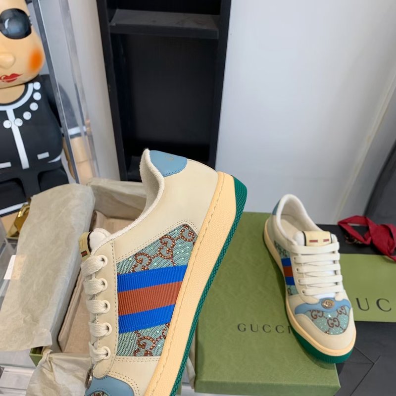 구찌 22FW 100 주년 워터 다이아몬드 스니커즈 001-227961