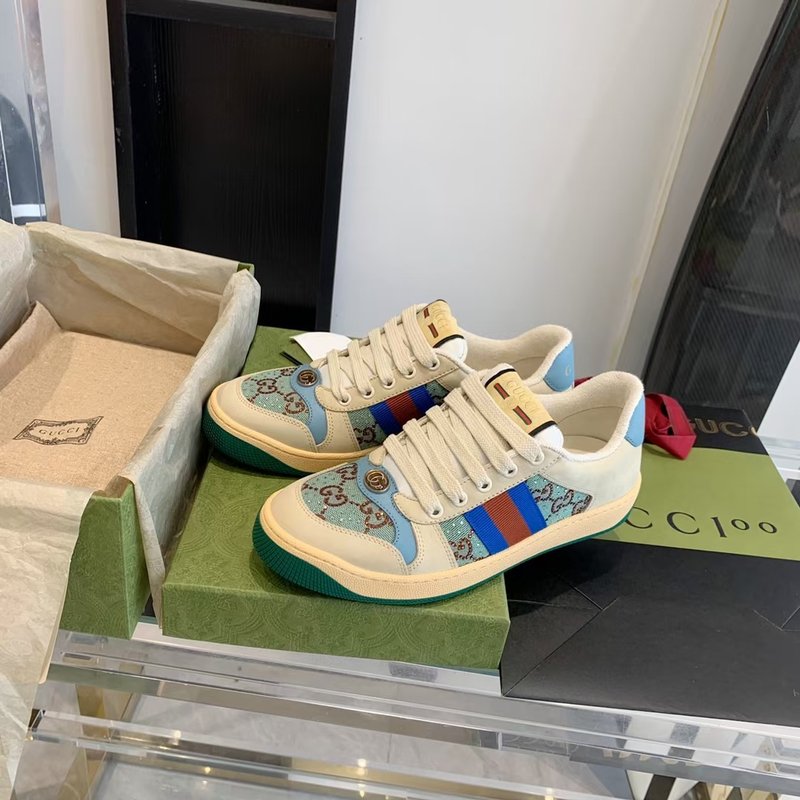 구찌 22FW 100 주년 워터 다이아몬드 스니커즈 001-227961