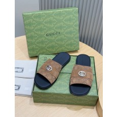 구찌男士 더블 G 로고 Lido 샌들 001-227997
