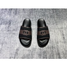 구찌 블랙 GG 로고 슬리퍼 001-228006