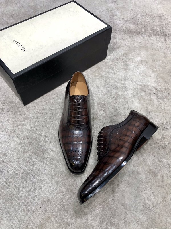 Gucci 남성 클래식 옥스포드 비즈니스 정장 구두 001-228034
