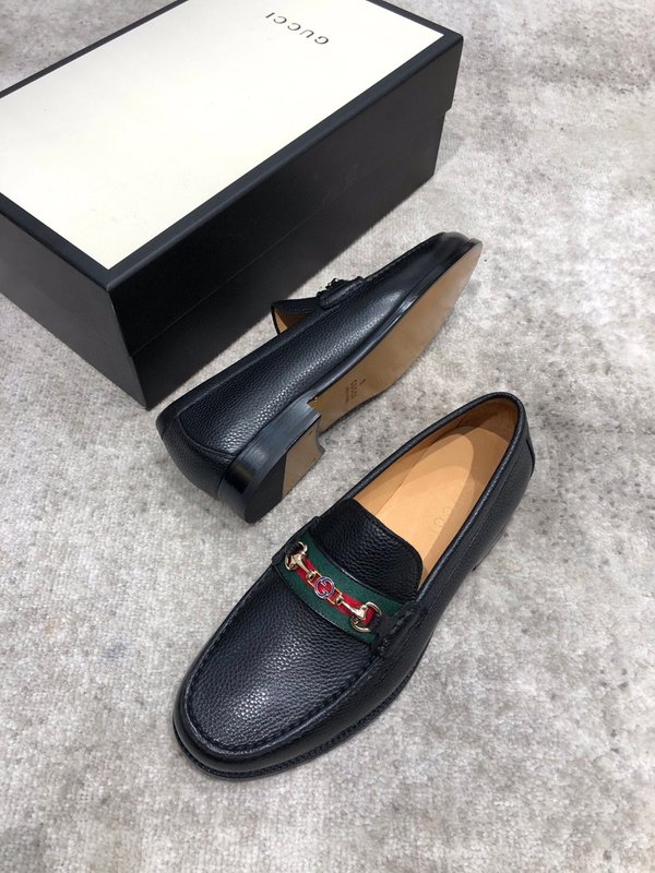 Gucci 신상 소가죽真皮 바닥 로퍼 001-228043
