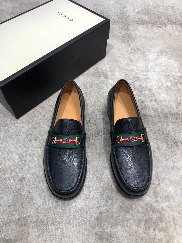 Gucci 신상 소가죽真皮 바닥 로퍼 001-228043