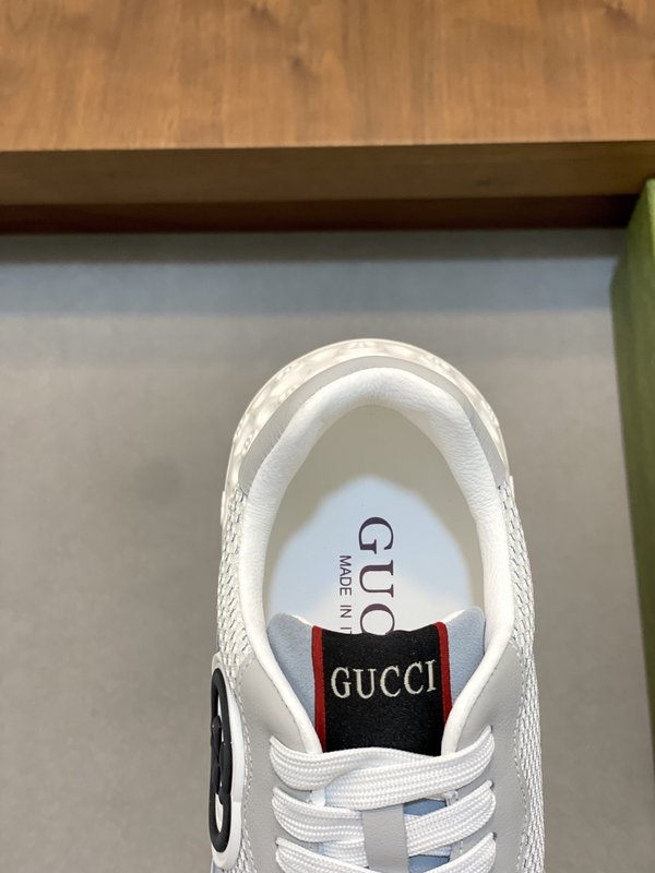 Gucci 구치 나파 가죽 자수 운동화 001-228065