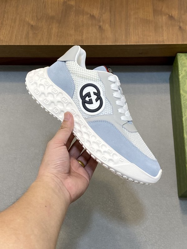 Gucci 구치 나파 가죽 자수 운동화 001-228065