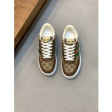 Gucci 구치 나파 가죽 자수 스니커즈 001-228085