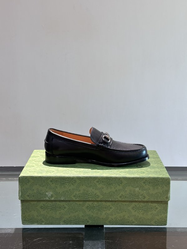 Gucci 구찌 남성 정장 캐주얼 가죽 신발 001-228098