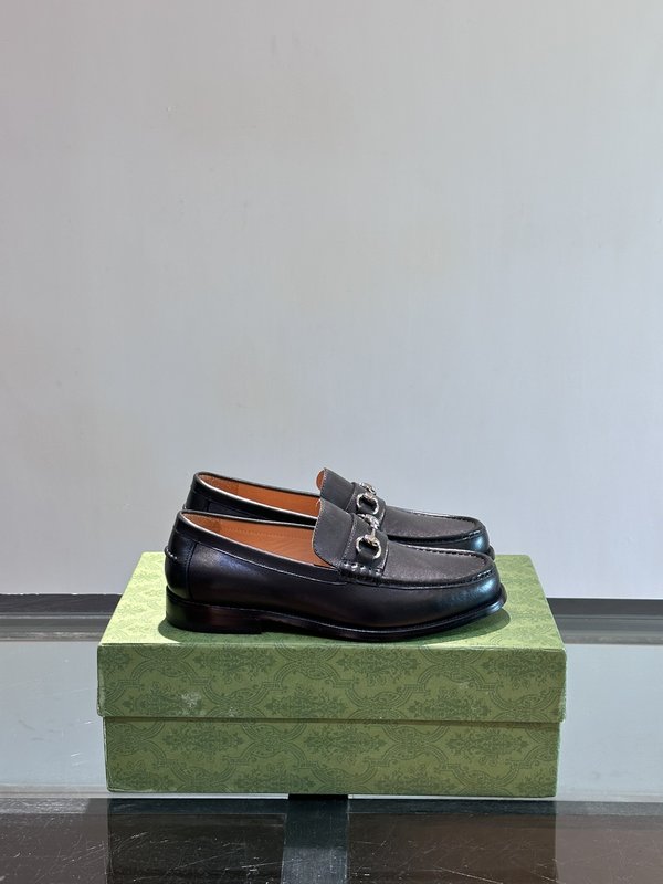 Gucci 구찌 남성 정장 캐주얼 가죽 신발 001-228098