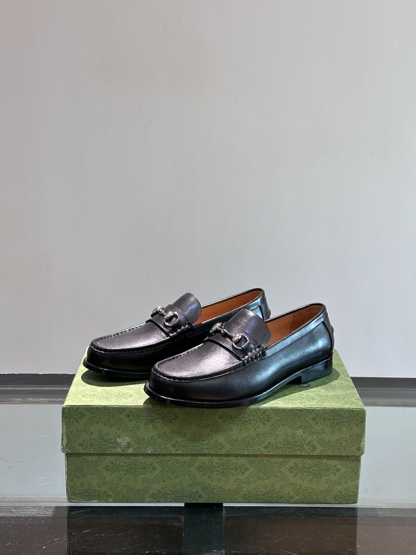 Gucci 구찌 남성 정장 캐주얼 가죽 신발 001-228098